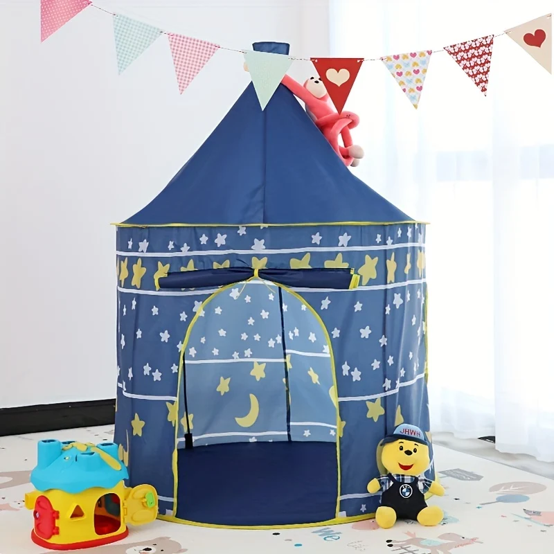 Tenda per bambini Casa da gioco Yurta Castello al coperto Tenda piccola Tenda per bambini Regalo di Natale di Halloween