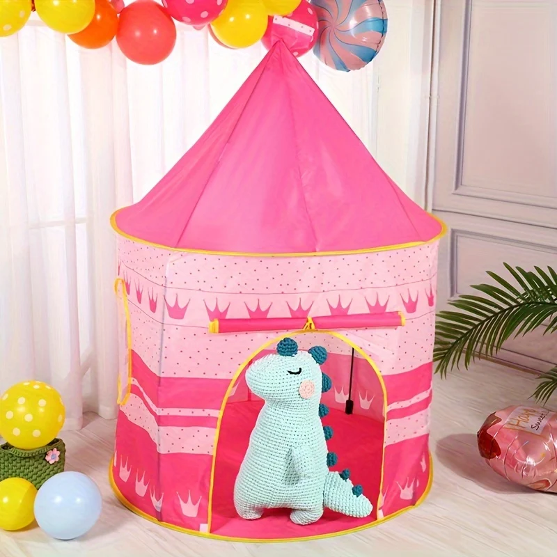 Tenda per bambini Casa da gioco Yurta Castello al coperto Tenda piccola Tenda per bambini Regalo di Natale di Halloween