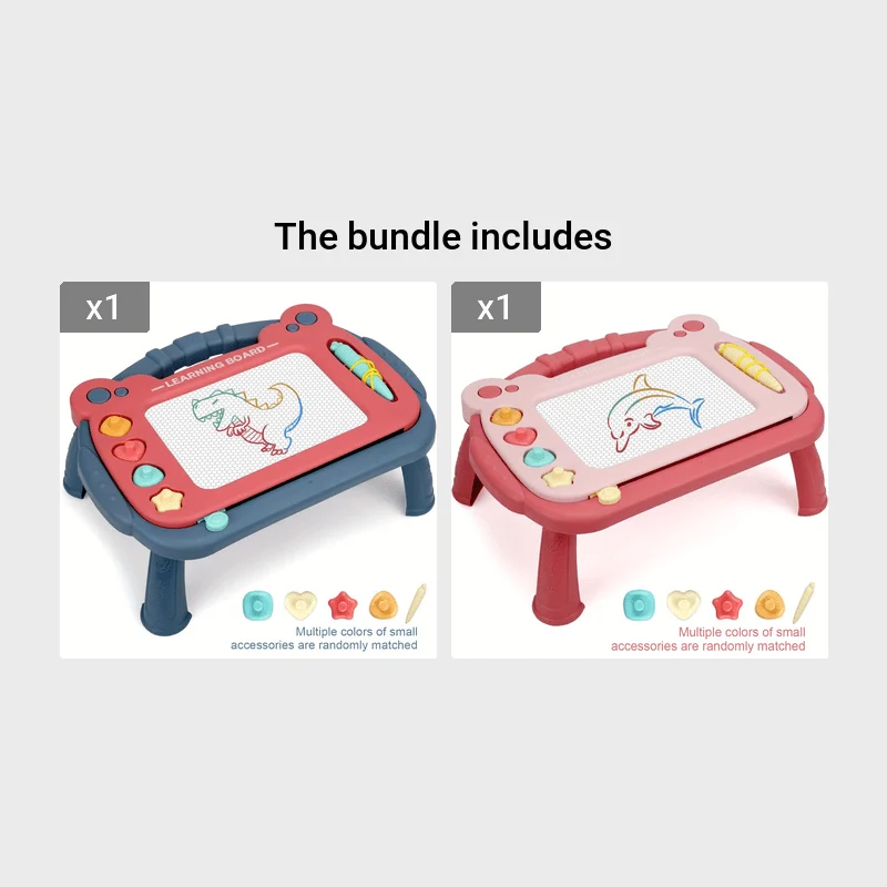 Magnetic Drawing Board: Giocattolo Educativo Per Bambini In Età Prescolare 1-3, Regalo Di Compleanno Perfetto Per Ragazzi E Ragazze Di 2 Anni, Regalo Di Natale E Halloween!