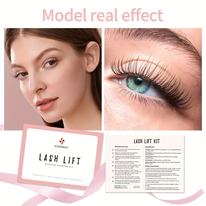 Kit Per Sollevamento Ciglia - Set Professionale Per Permanente Ciglia Per Arricciature Di Livello Professionale E Risultati Duraturi - Regalo Di Compleanno Perfetto Per Le Donne!