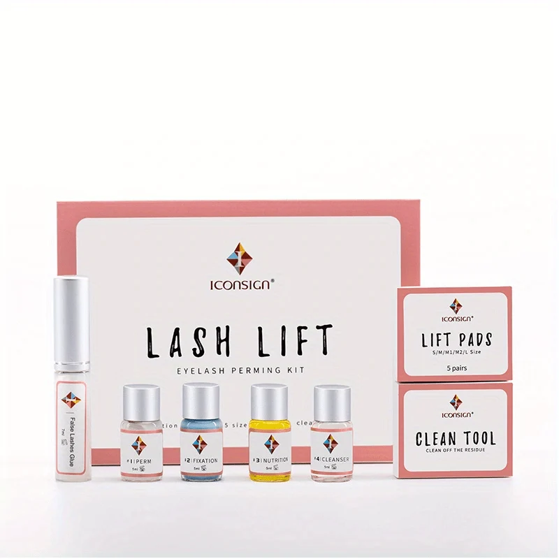 Kit Per Sollevamento Ciglia - Set Professionale Per Permanente Ciglia Per Arricciature Di Livello Professionale E Risultati Duraturi - Regalo Di Compleanno Perfetto Per Le Donne!