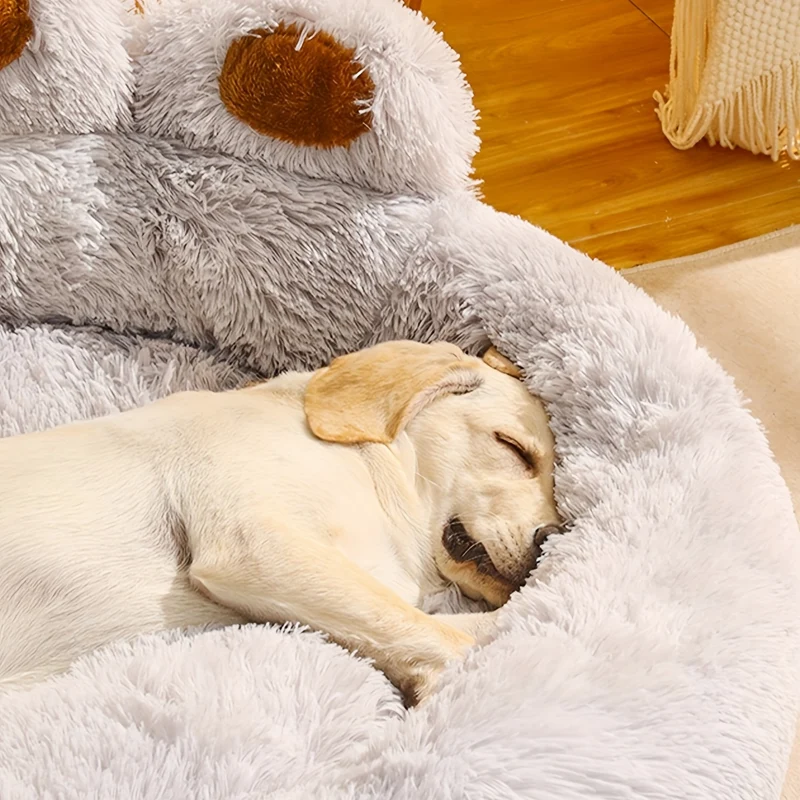 Morbido Kennel Per Gatti In Peluche Lunga Kennel Per Cani Inverno Caldo Letto Per Animali Domestici Letto Per Gatti Tappetino Per Animali Che Dormono Divano