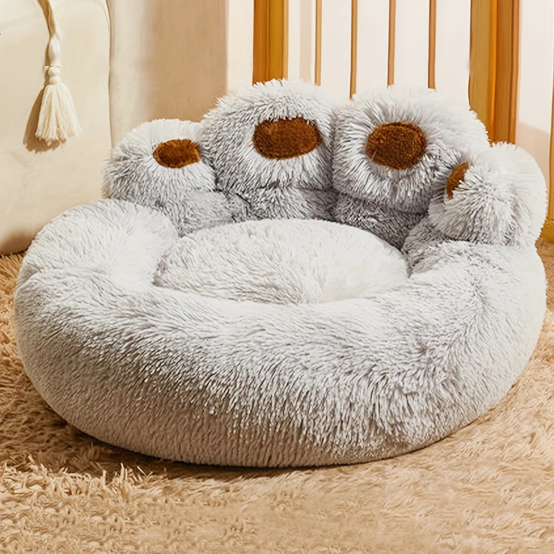 Morbido Kennel Per Gatti In Peluche Lunga Kennel Per Cani Inverno Caldo Letto Per Animali Domestici Letto Per Gatti Tappetino Per Animali Che Dormono Divano