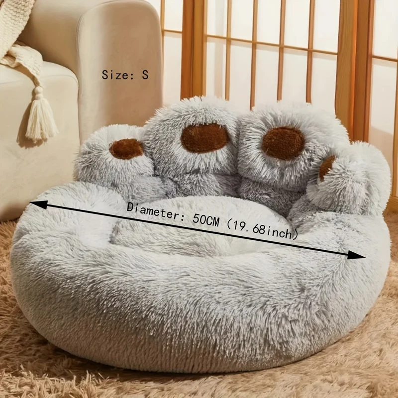 Morbido Kennel Per Gatti In Peluche Lunga Kennel Per Cani Inverno Caldo Letto Per Animali Domestici Letto Per Gatti Tappetino Per Animali Che Dormono Divano