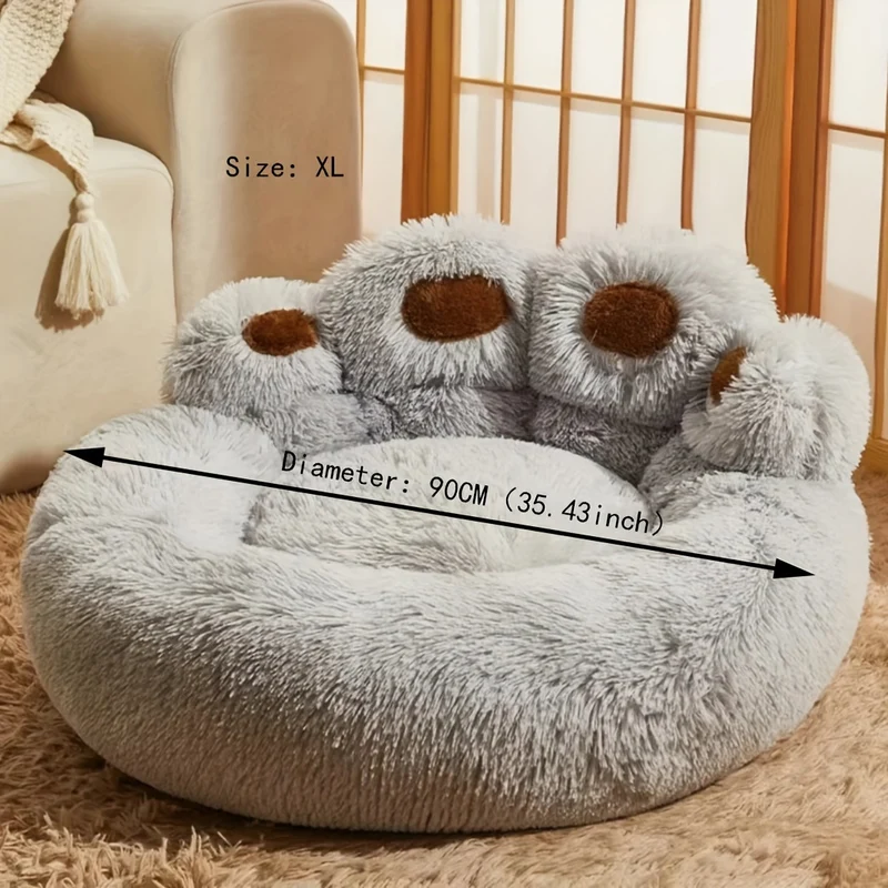Morbido Kennel Per Gatti In Peluche Lunga Kennel Per Cani Inverno Caldo Letto Per Animali Domestici Letto Per Gatti Tappetino Per Animali Che Dormono Divano