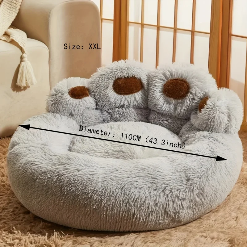 Morbido Kennel Per Gatti In Peluche Lunga Kennel Per Cani Inverno Caldo Letto Per Animali Domestici Letto Per Gatti Tappetino Per Animali Che Dormono Divano