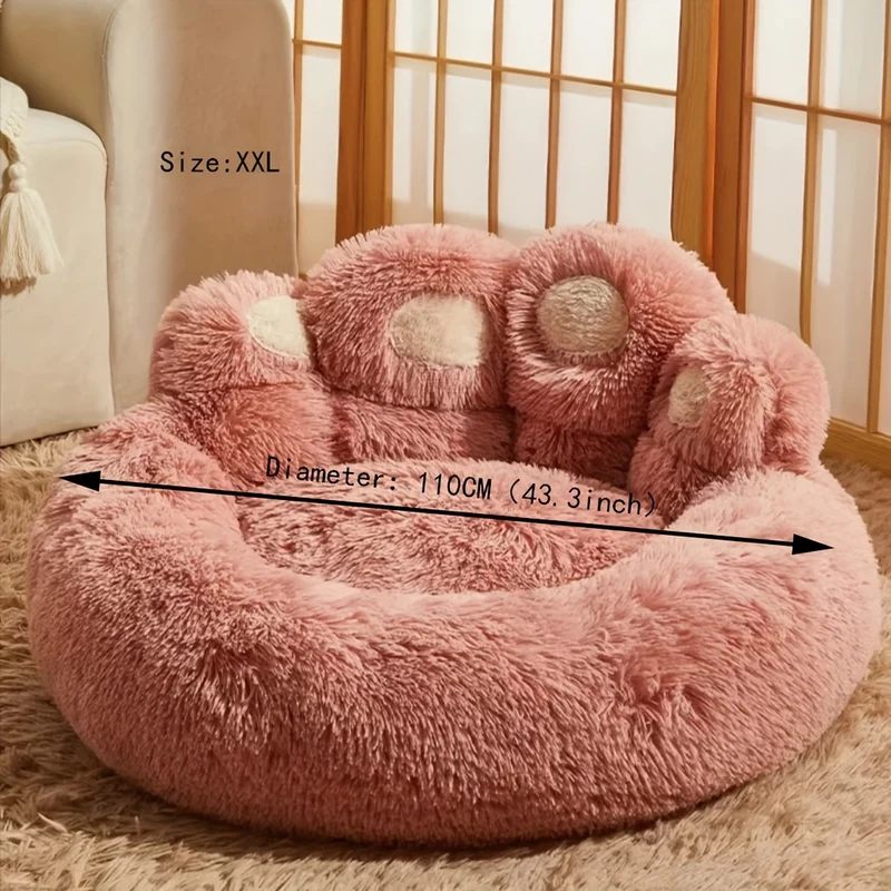 Morbido Kennel Per Gatti In Peluche Lunga Kennel Per Cani Inverno Caldo Letto Per Animali Domestici Letto Per Gatti Tappetino Per Animali Che Dormono Divano