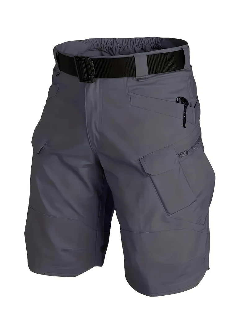 Pantaloncini Tattici Multitasche Da Uomo Pantaloncini Cargo Multiuso Pantaloncini Da Trekking Impermeabili Da Esterno