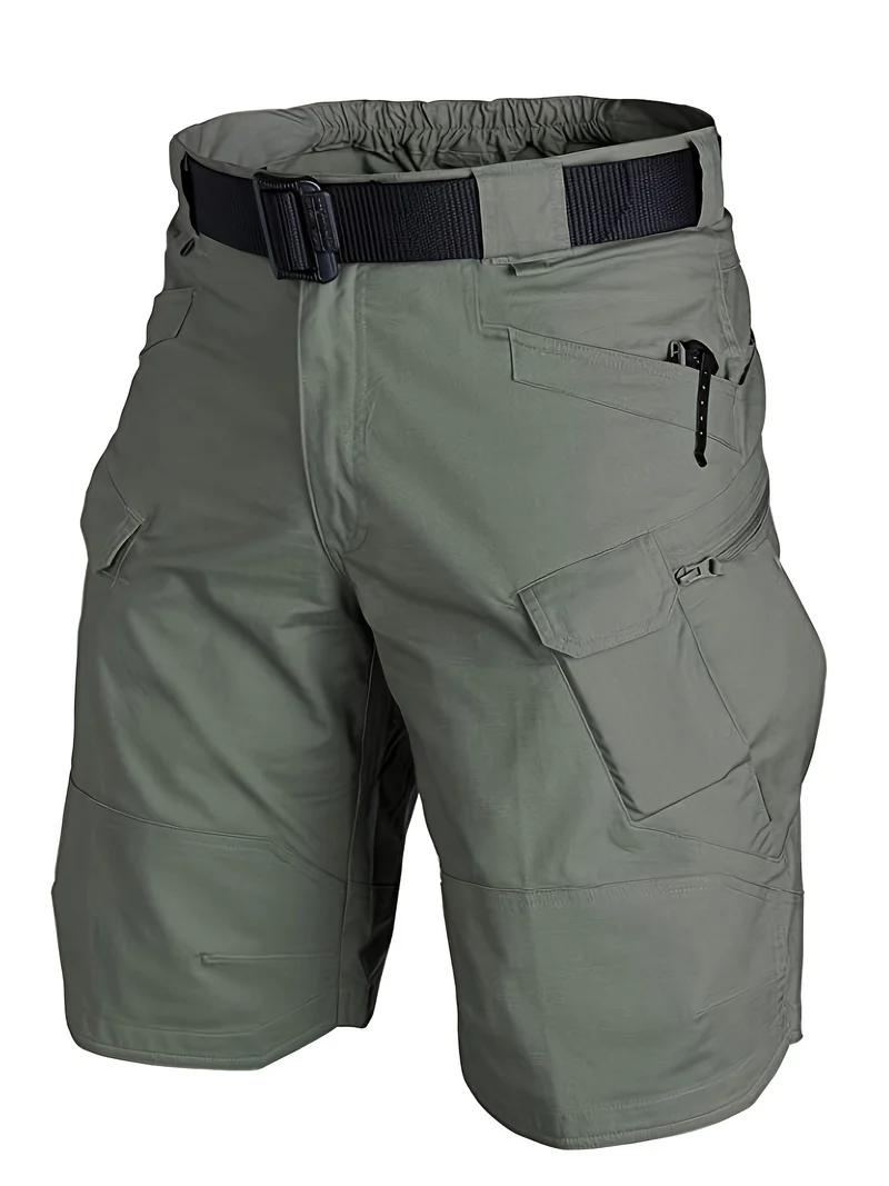 Pantaloncini Tattici Multitasche Da Uomo Pantaloncini Cargo Multiuso Pantaloncini Da Trekking Impermeabili Da Esterno