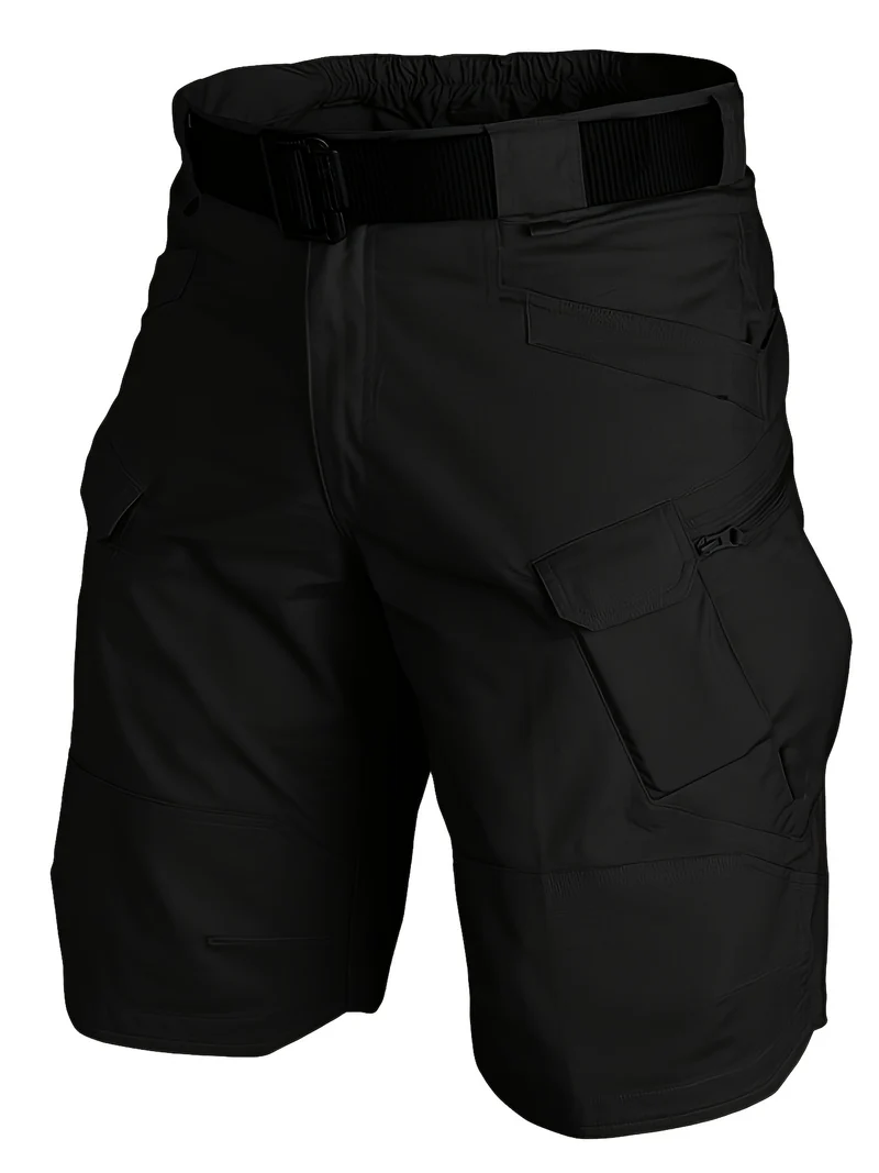 Pantaloncini Tattici Multitasche Da Uomo Pantaloncini Cargo Multiuso Pantaloncini Da Trekking Impermeabili Da Esterno