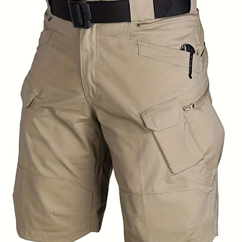 Pantaloncini Tattici Multitasche Da Uomo Pantaloncini Cargo Multiuso Pantaloncini Da Trekking Impermeabili Da Esterno
