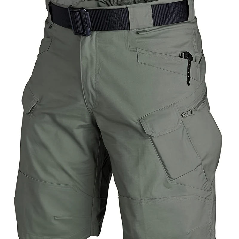 Pantaloncini Tattici Multitasche Da Uomo Pantaloncini Cargo Multiuso Pantaloncini Da Trekking Impermeabili Da Esterno