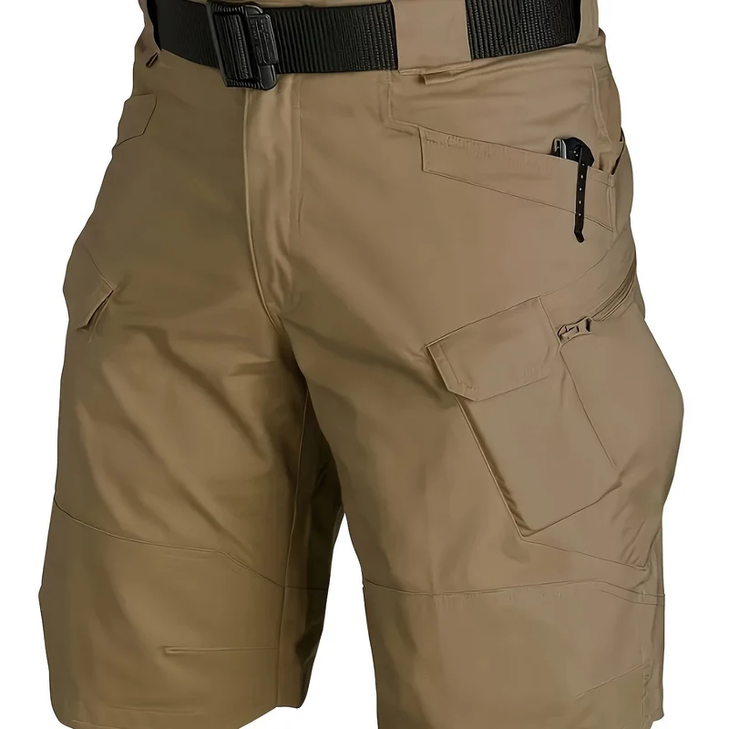Pantaloncini Tattici Multitasche Da Uomo Pantaloncini Cargo Multiuso Pantaloncini Da Trekking Impermeabili Da Esterno