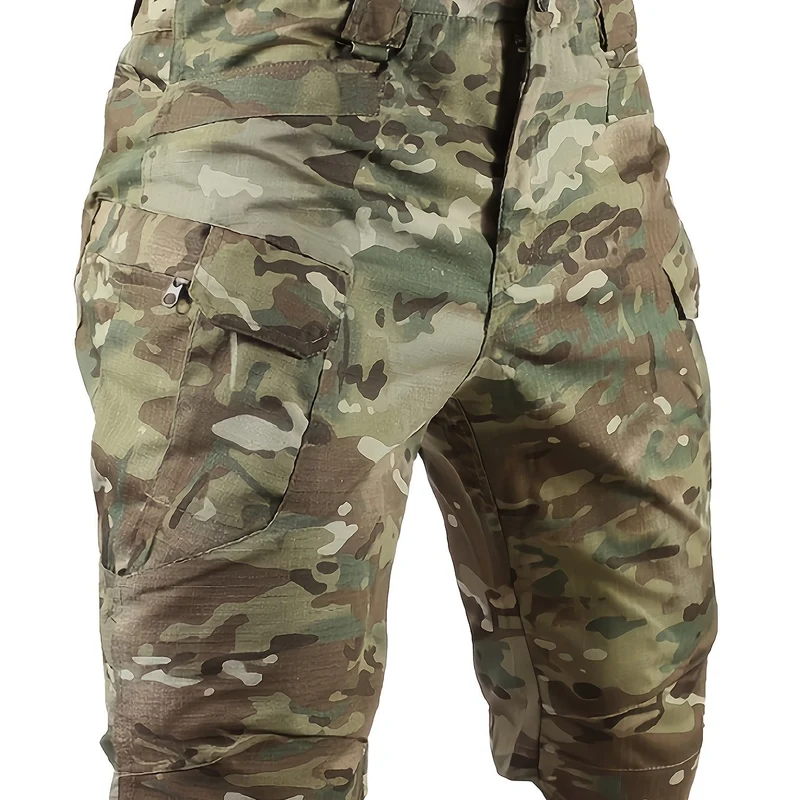 Pantaloncini Tattici Multitasche Da Uomo Pantaloncini Cargo Multiuso Pantaloncini Da Trekking Impermeabili Da Esterno