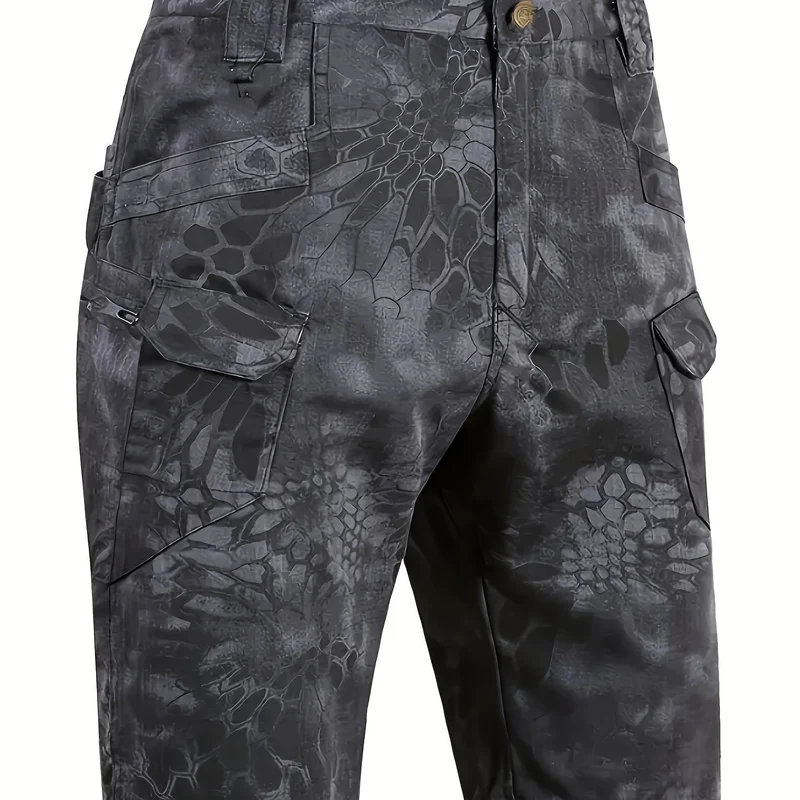Pantaloncini Tattici Multitasche Da Uomo Pantaloncini Cargo Multiuso Pantaloncini Da Trekking Impermeabili Da Esterno
