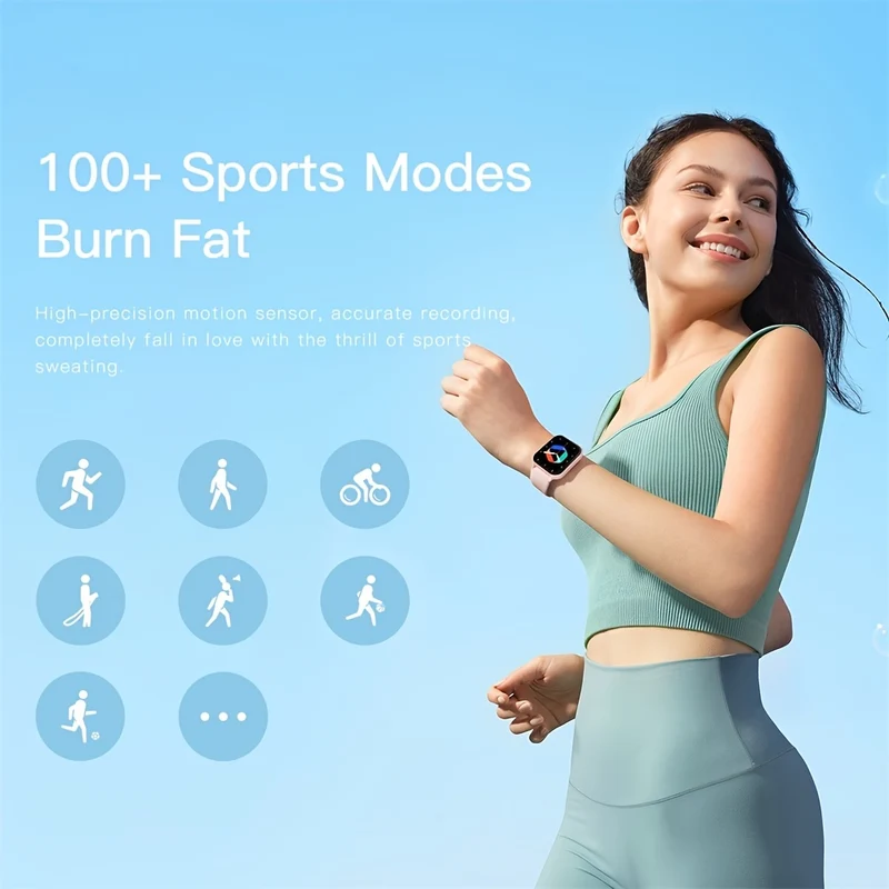 Smart Watch 4,65 Cm Schermo Tattile Completo: 100+ Modalità Sportive, Controllo Ai, Giochi, Monitoraggio Del Sonno, Orologio Fitness Impermeabile Per Telefoni Android E IOS - Perfetto Per Donne E Uomini!