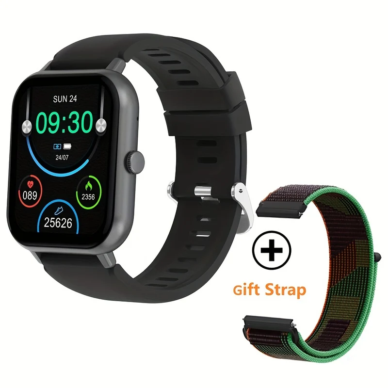 Smart Watch 4,65 Cm Schermo Tattile Completo: 100+ Modalità Sportive, Controllo Ai, Giochi, Monitoraggio Del Sonno, Orologio Fitness Impermeabile Per Telefoni Android E IOS - Perfetto Per Donne E Uomini!