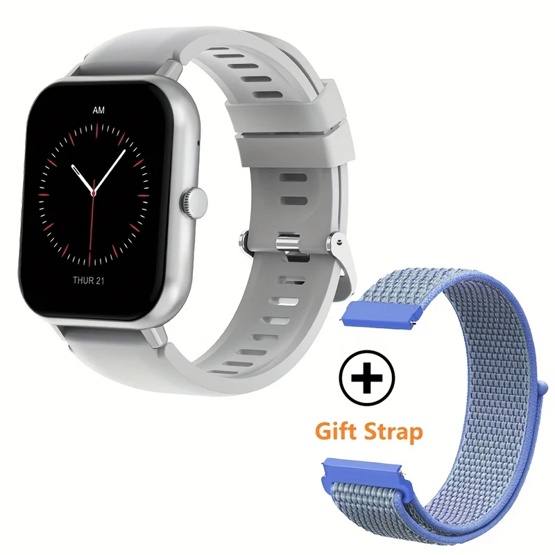 Smart Watch 4,65 Cm Schermo Tattile Completo: 100+ Modalità Sportive, Controllo Ai, Giochi, Monitoraggio Del Sonno, Orologio Fitness Impermeabile Per Telefoni Android E IOS - Perfetto Per Donne E Uomini!