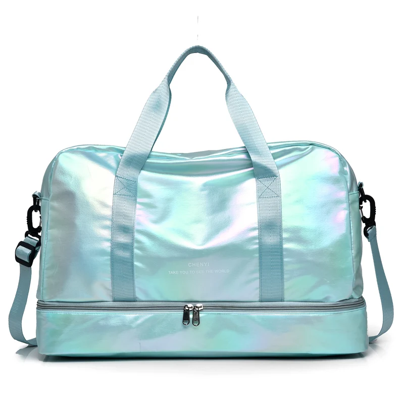 Espandibile Bagaglio Da Viaggio, Borsa Sportiva, Borsa Fitness, Borsa Da Weekend A Spalla Singola Per Donne