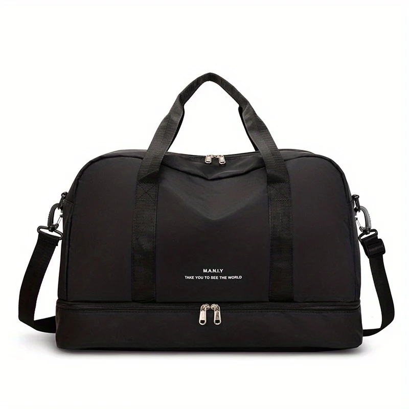Espandibile Bagaglio Da Viaggio, Borsa Sportiva, Borsa Fitness, Borsa Da Weekend A Spalla Singola Per Donne