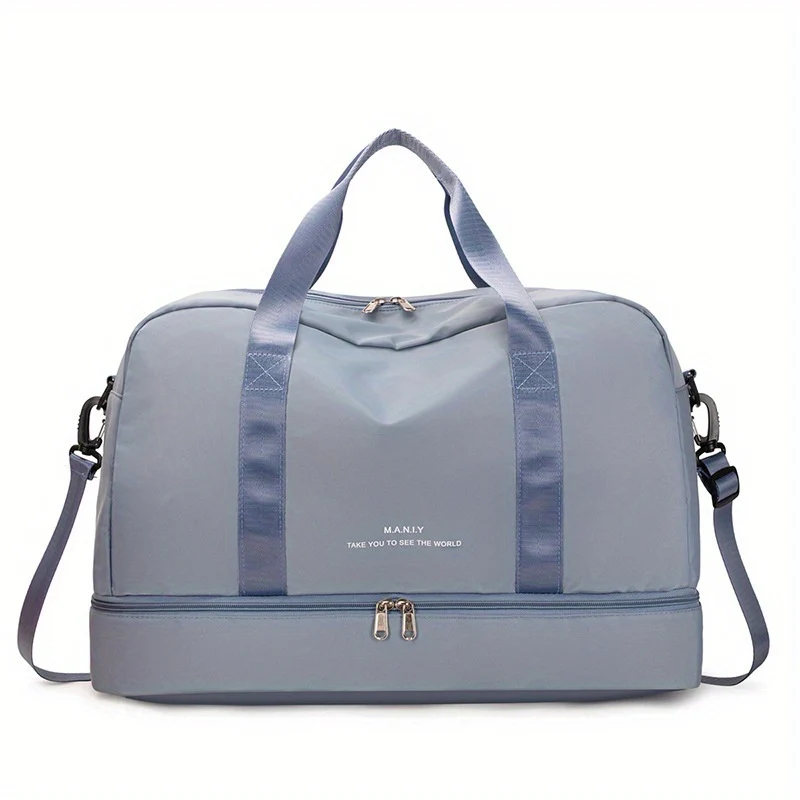 Espandibile Bagaglio Da Viaggio, Borsa Sportiva, Borsa Fitness, Borsa Da Weekend A Spalla Singola Per Donne