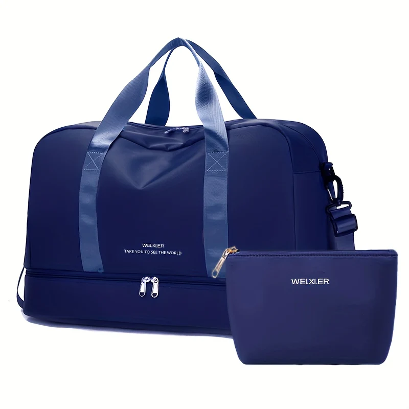 Espandibile Bagaglio Da Viaggio, Borsa Sportiva, Borsa Fitness, Borsa Da Weekend A Spalla Singola Per Donne