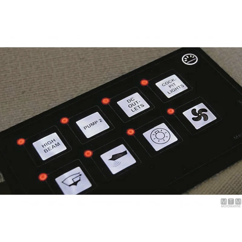 Pannello Touch IP67 MTM 6 Interruttori
