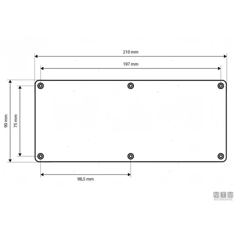 Pannello Elettrico MTM con Interruttori Microswitch