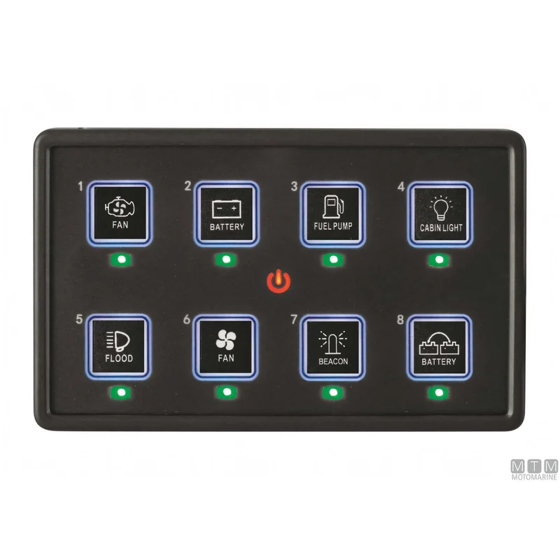 Pannello Touch Bluetooth MTM 8 Posizioni