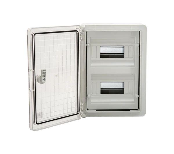 Centralino Elettrico Stagno 24 Moduli IP65 con Porta Trasparente - ELMARK