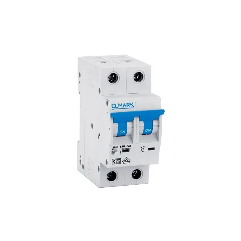 ELMARK INTERRUTTORE MAGNETOTERMICO 2P 25A 220V 6KA | 41225C