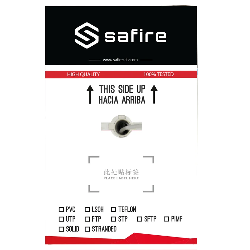 Matassa Cavo di Rete CAT6 UTP 305m LSZH Classe Dca – Safire | Pull-Box