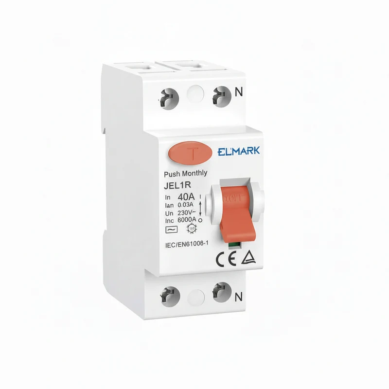 Interruttore Differenziale PURO Elmark JEL1R - 2P - 16A - 0,03A (30mA)