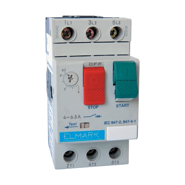 Salvamotore magnetotermico 48005 0,63-1 A per piccoli motori