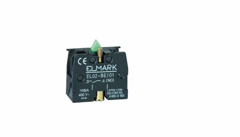 Contatto Ausiliario per Serie EL2 – Elmark EL02-BE (NO / NC)