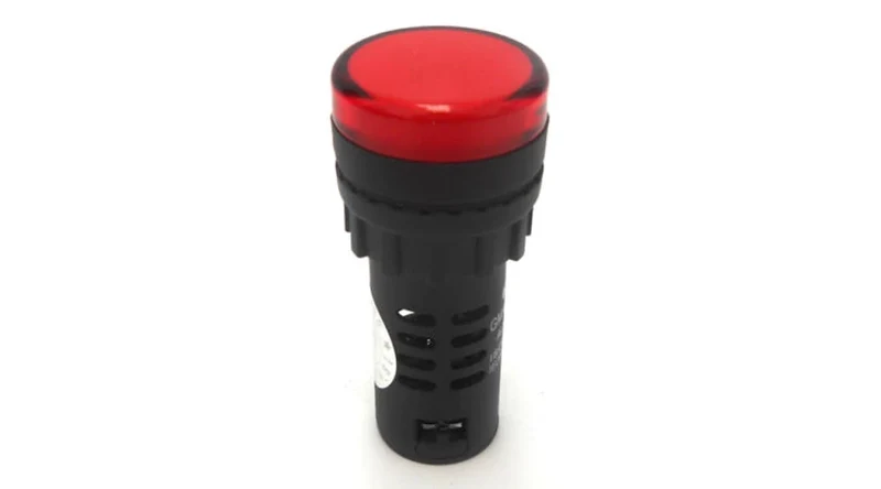 Lampada di Segnalazione LED 22mm 230V AC – Indicatore Serie Elmark AD56D