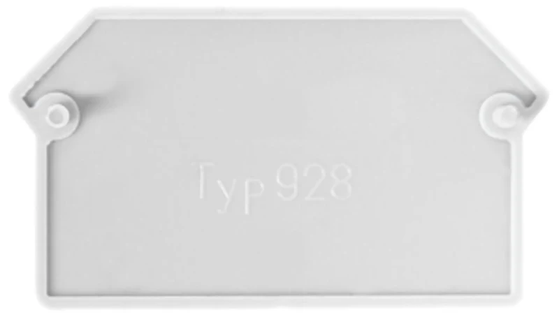 Tappo Separatore Isolatore per Morsetti DIN 2.5-4mm² (Simet / Elmark)