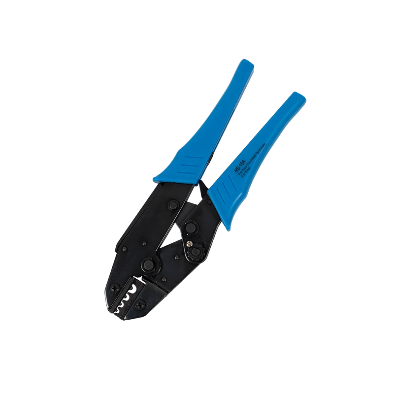 Pinza Crimpatrice per Capicorda Nudi (Non Isolati) 1.5-10mm² - Modello HS-10A (Elmark)