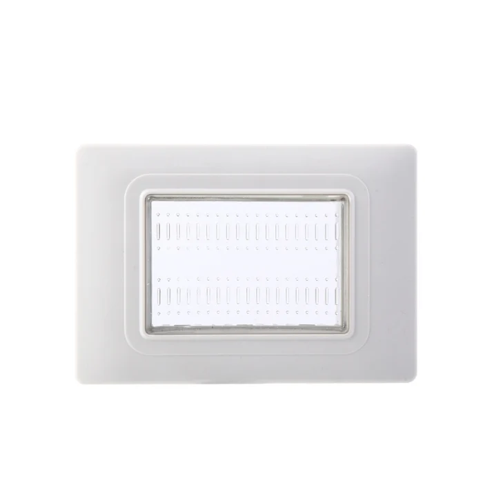 SUPPORTO DA ESTERNO IP55 3 POSTI BIANCO COMPATIBILE VIMAR PLANA | ettroit | ev2703