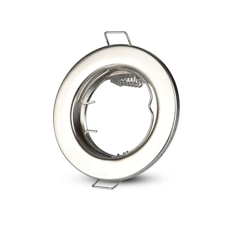 V-TAC VT-778 (2 PZ) FARETTI INCASSO FISSI ROTONDI PER LAMPADINE GU10 E GU5.3 - SKU 3585