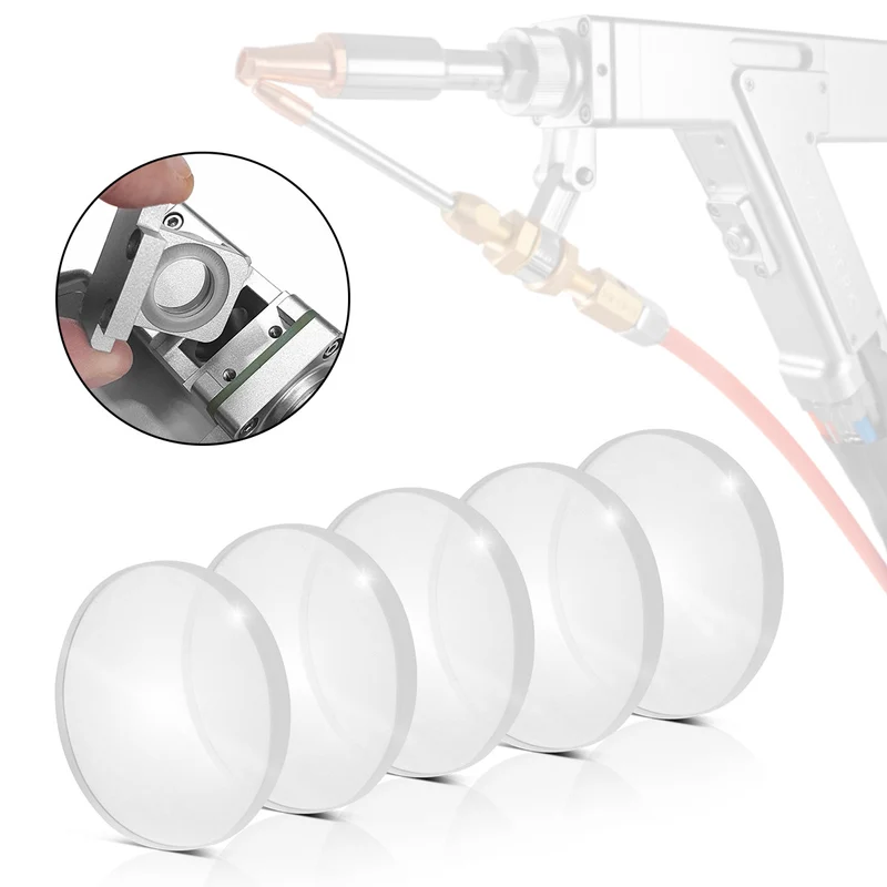 STAHLWERK Laser-Schutzlinsen 5er Set 18 x 2 mm Profi-Zubehör für Laser-Schweißbrenner | Laser-Schweißgeräte