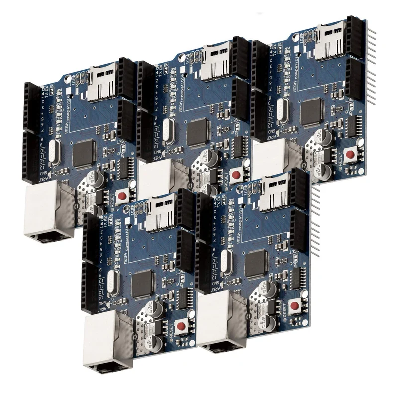 Ethernet Shield W5100 with microSD cards slot