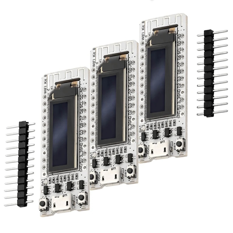 ESP8266 microcontroller with an integrated 0.91 "OLED display