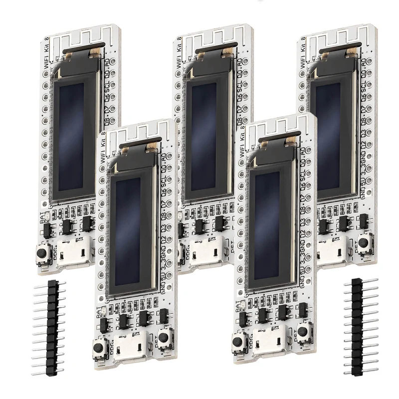 ESP8266 microcontroller with an integrated 0.91 "OLED display