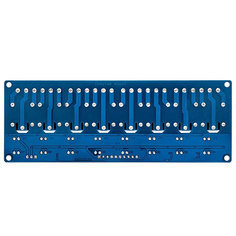 8-channel relay module 5V with optocoupler low-level trigger compatible with Arduino and Raspberry Pi