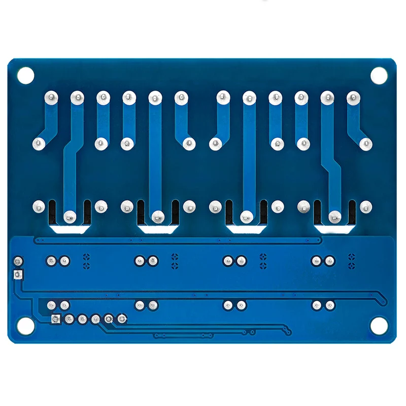 4-channel relay module 5V with optocoupler low-level trigger compatible with Arduino and Raspberry Pi