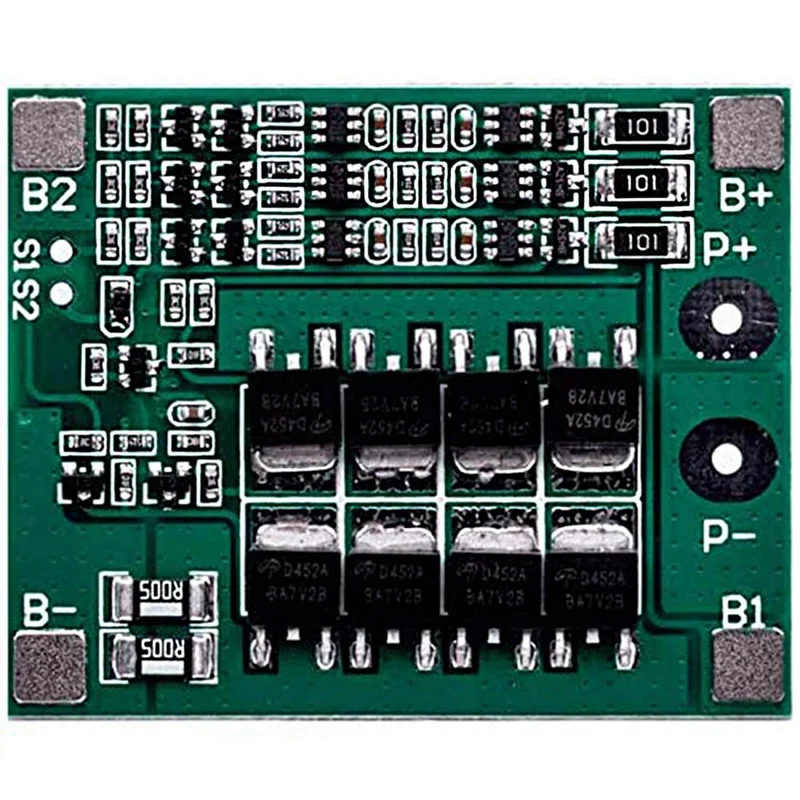 PCB protection board for 3 lithium batteries BMS board module