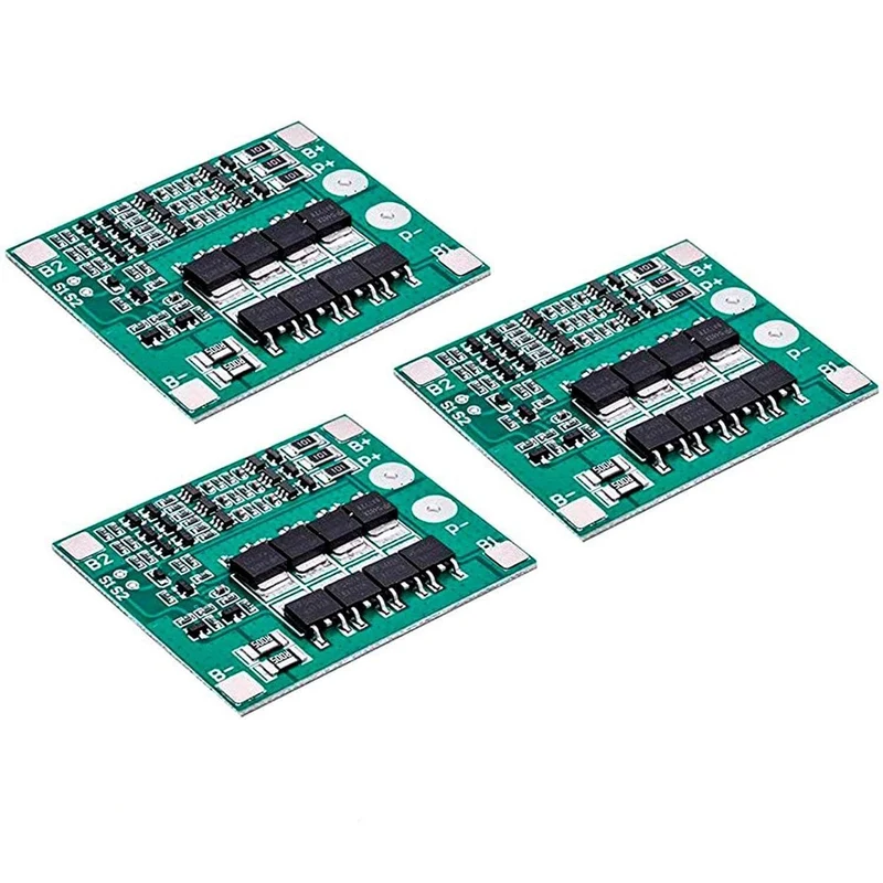 PCB protection board for 3 lithium batteries BMS board module