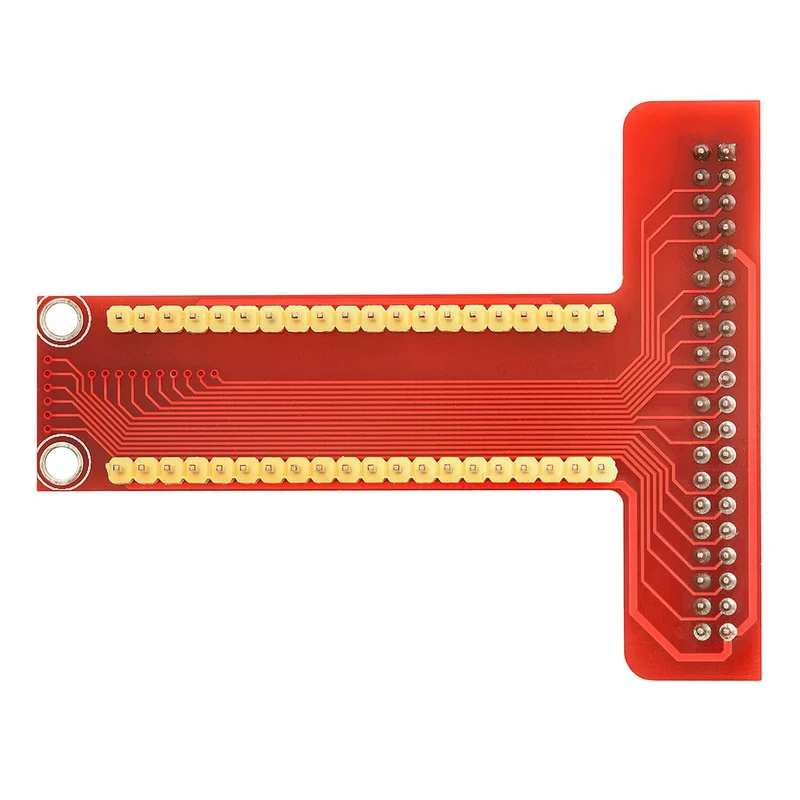 40 PINS GPIO BREAKOUT Board and compatible flat ribbon Ribbon cable for Raspberry Pi