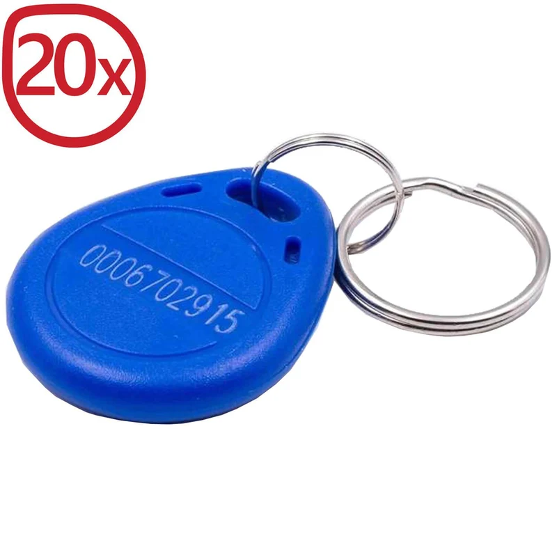 RFID chips with 125 KHz transponder